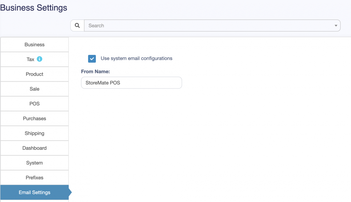 Email Configuration