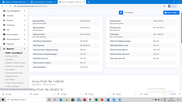 Filter Reports Image
