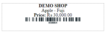 Preview Print Label