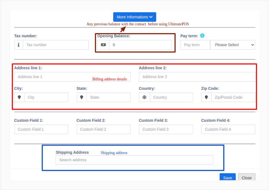 Supplier Details Form