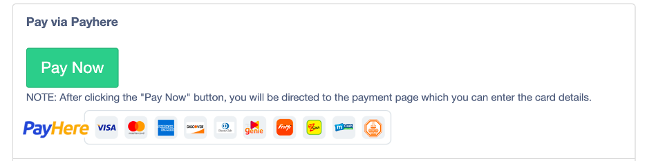 Pay Now Button