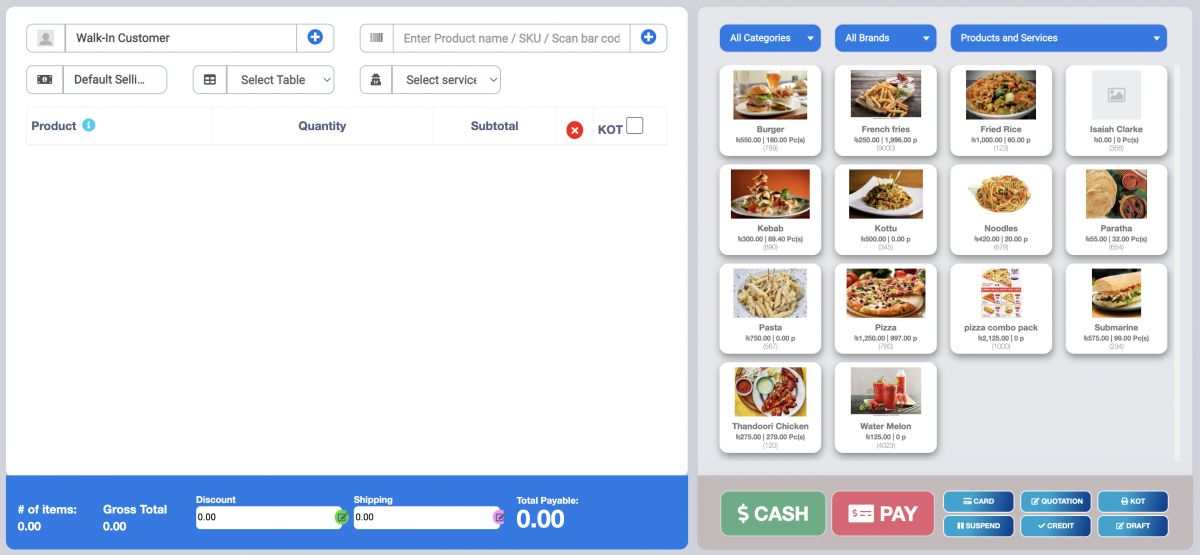 Finalize POS Invoice