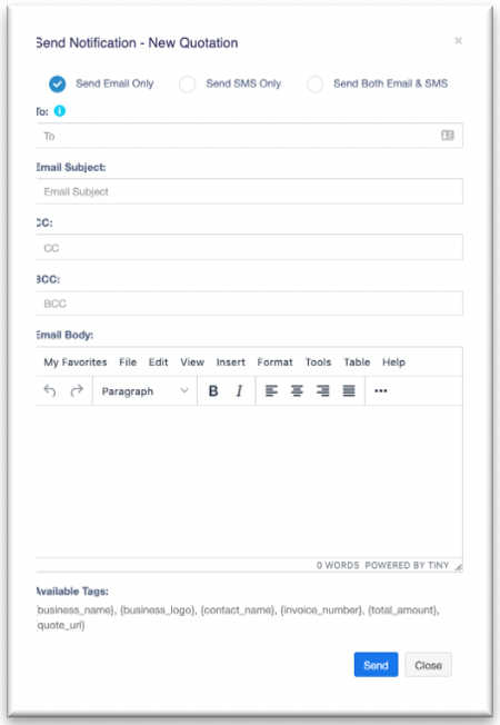 Notification Example