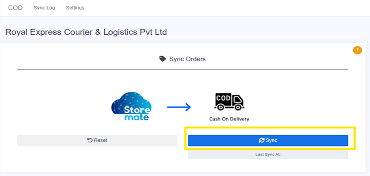 Sync Orders