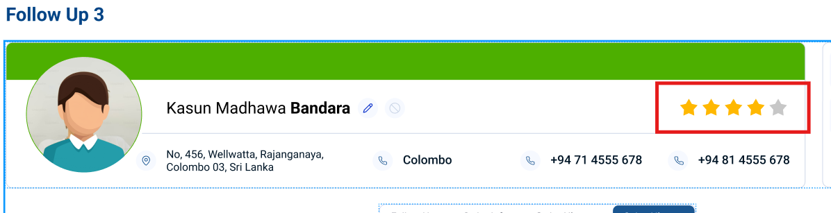 Customer Rating