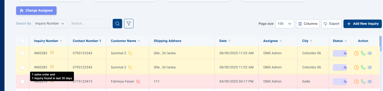Repeat Order in Action